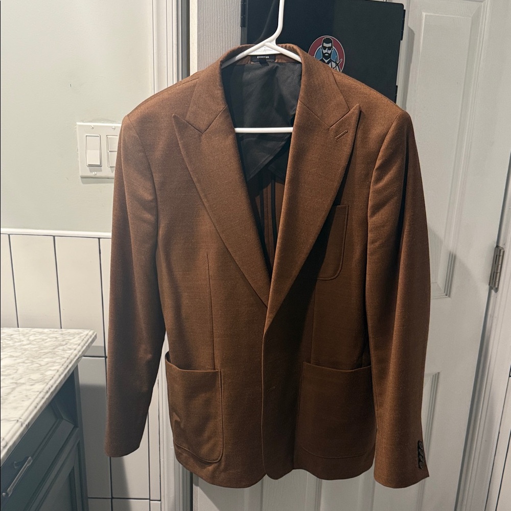 Express Rich Brown Men's Blazer